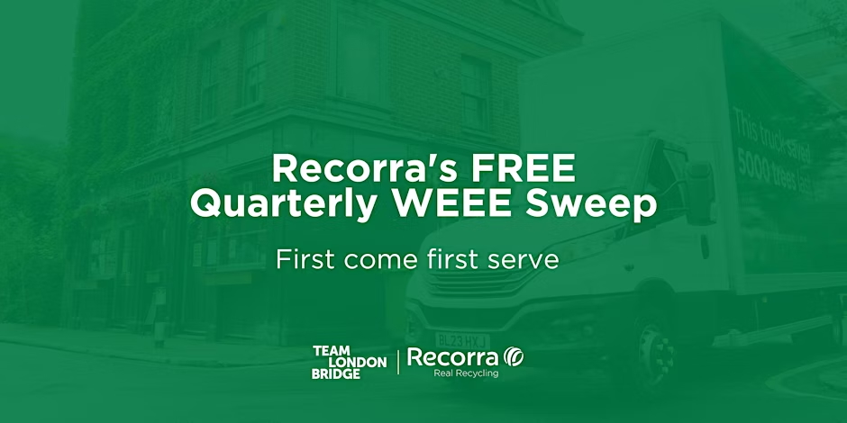 Recorra’s FREE Quarterly WEEE Sweep