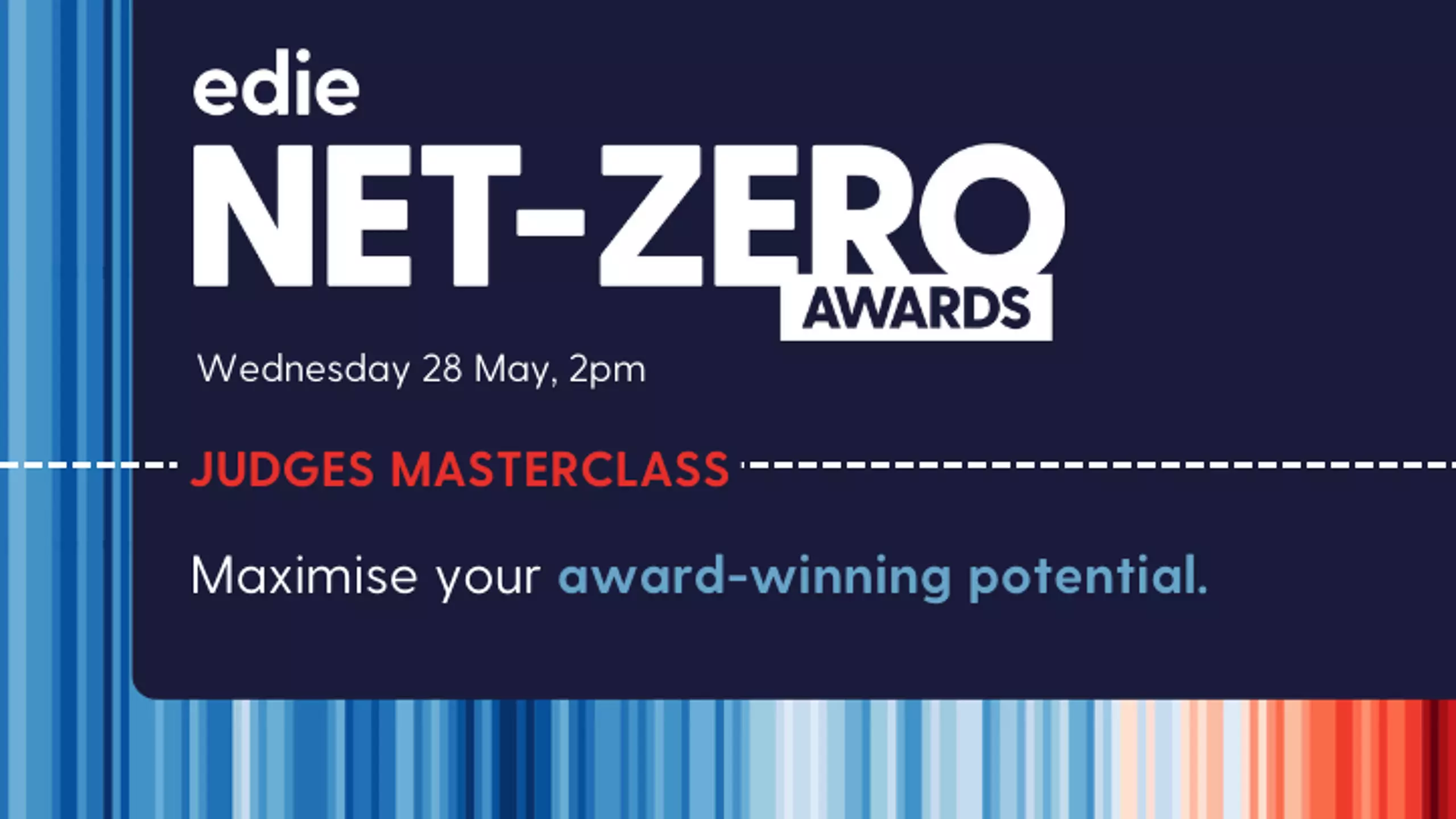Free External Event: edie Net Zero Awards – Judging Masterclass