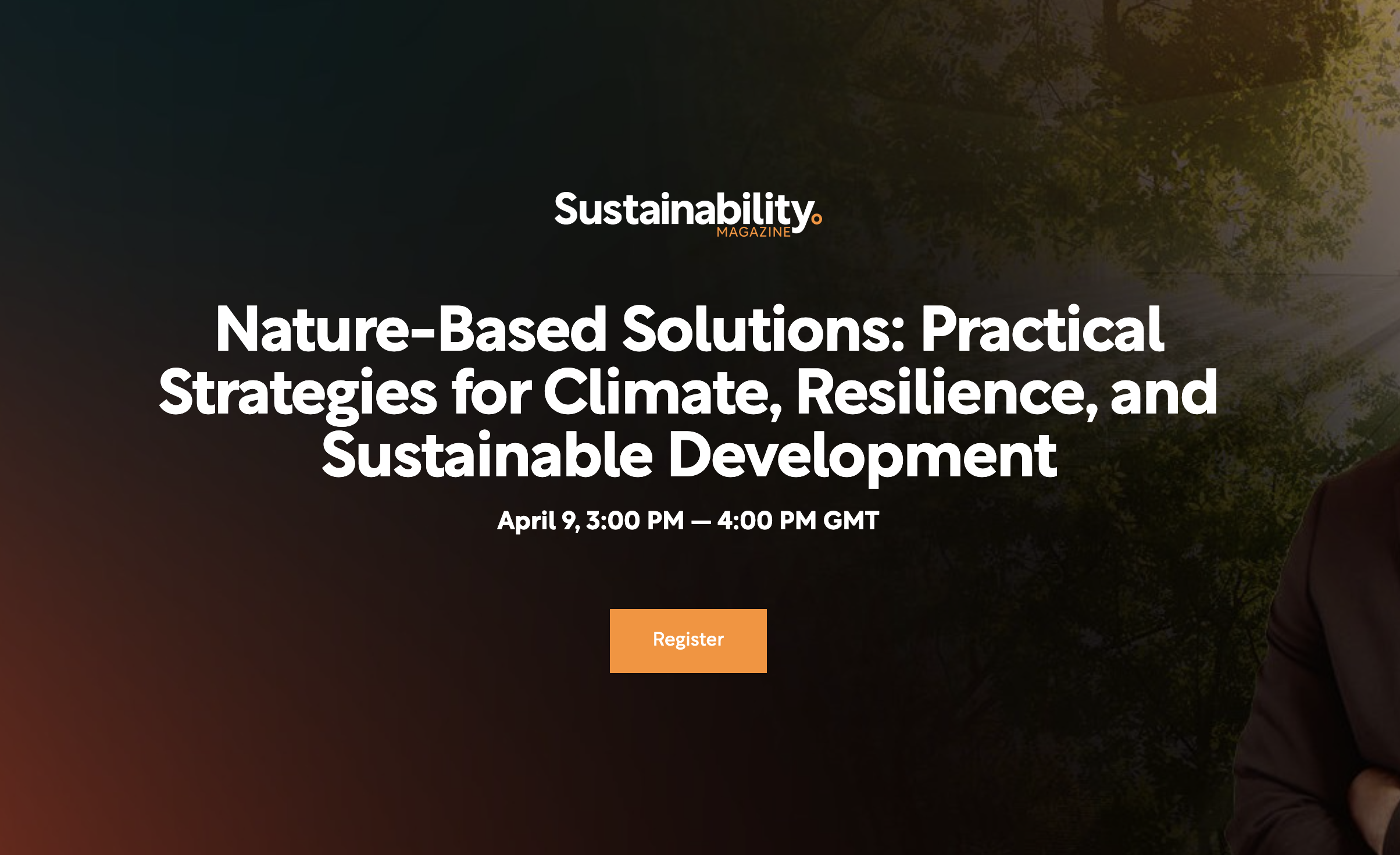 Free External Event: Nature-Based Solutions – Practical Strategies for Climate, Resilience, and Sustainable Development