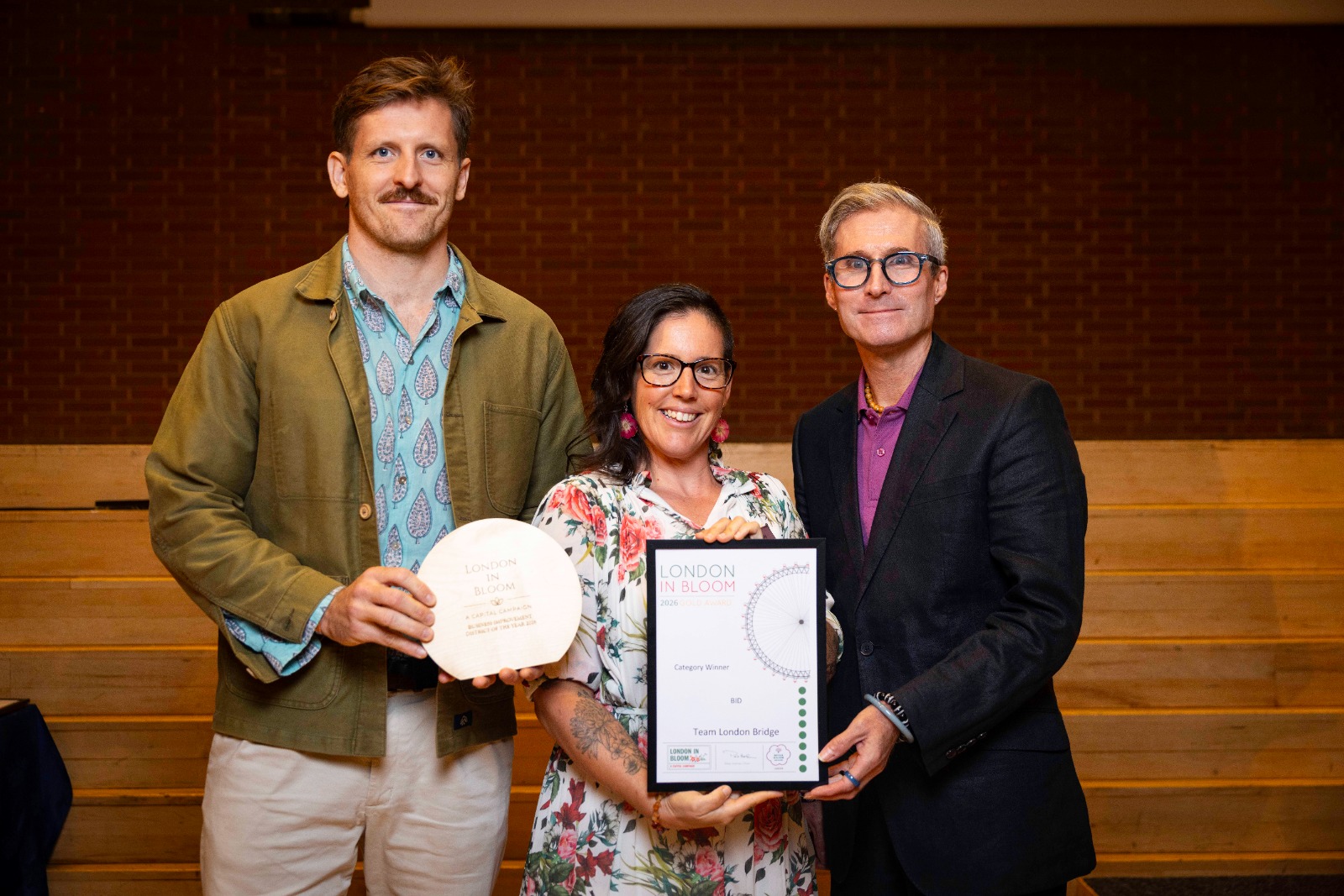 Team London Bridge awarded GOLD and BID Category Winners at London in Bloom Awards